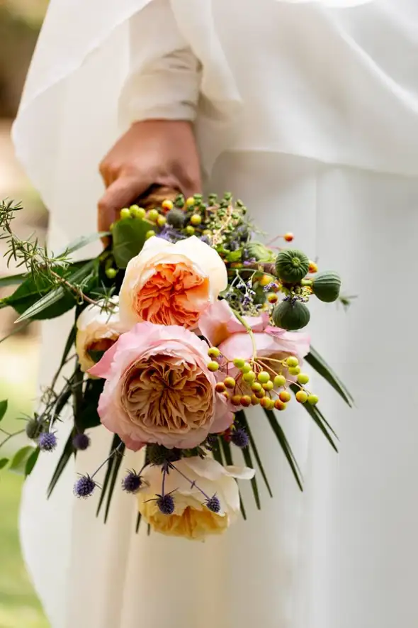 Ramo de flores de novia